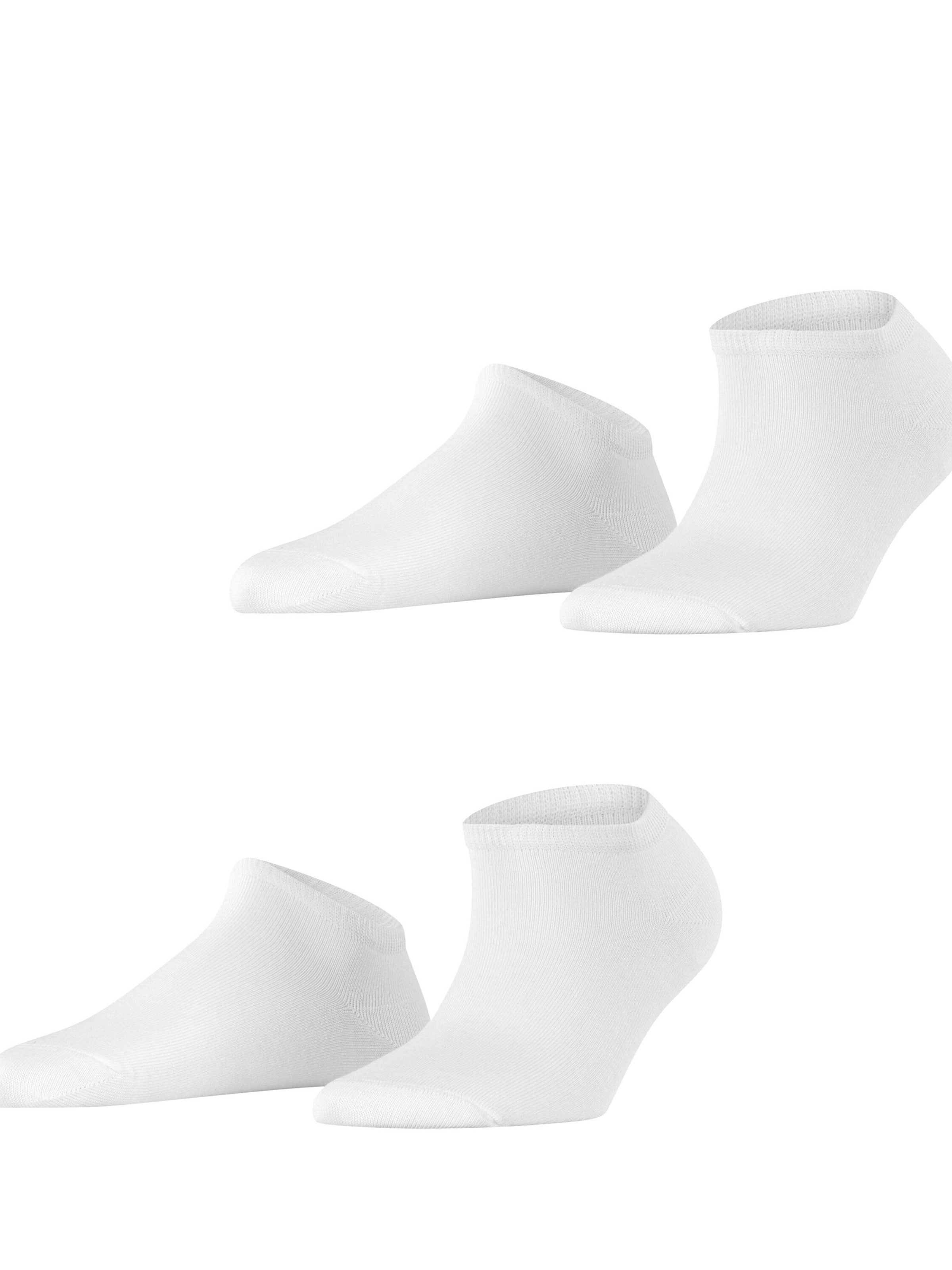 ESPRIT Socken 'Uni 2-Pack'‌‌‌‌ in Weiß: Vorderseite