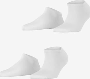 ESPRIT Socken 'Uni 2-Pack' in Weiß: Vorderseite