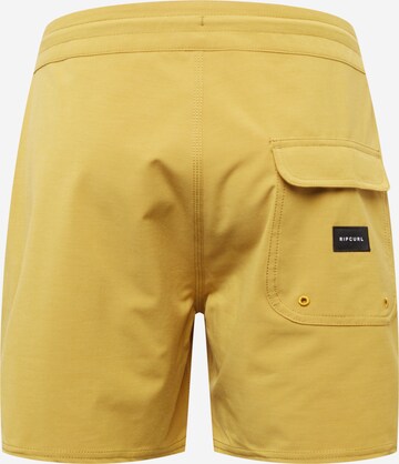 RIP CURL Swimming Trunks 'MIRAGE RETRO GOLDEN HOUR' in Yellow