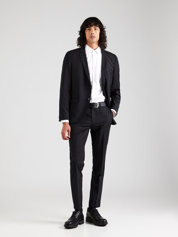 HUGO - Ajuste estrecho Camisa de negocios 'Jenno' en blanco
