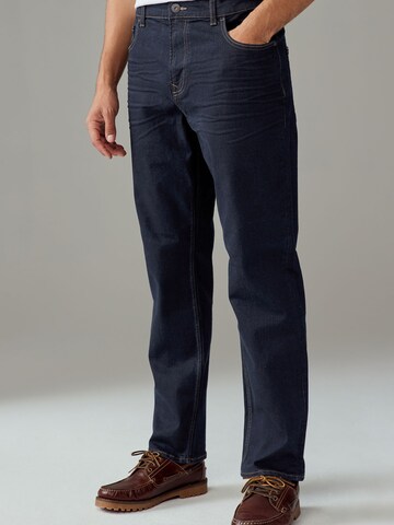 Next Regular Jeans in Blue: front