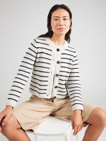 Pepe Jeans - Cárdigan 'Cassie' en blanco: frente