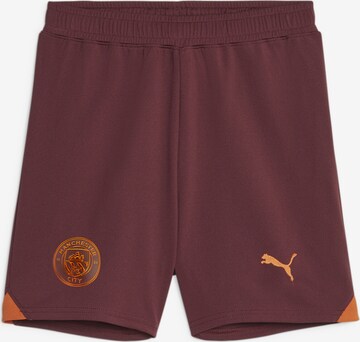 PUMA Regular Sportbroek 'Manchester City' in Lila: voorkant