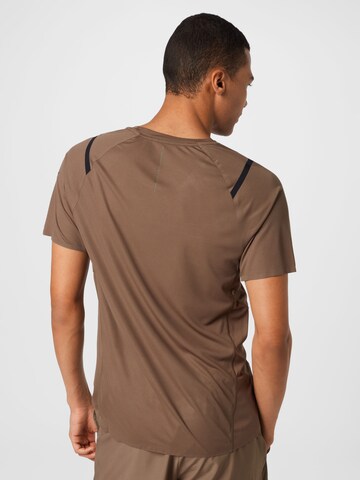 4F Funksjonsskjorte i brun