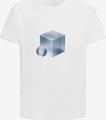 HUSKSWARE Shirt in Weiß: Vorderseite