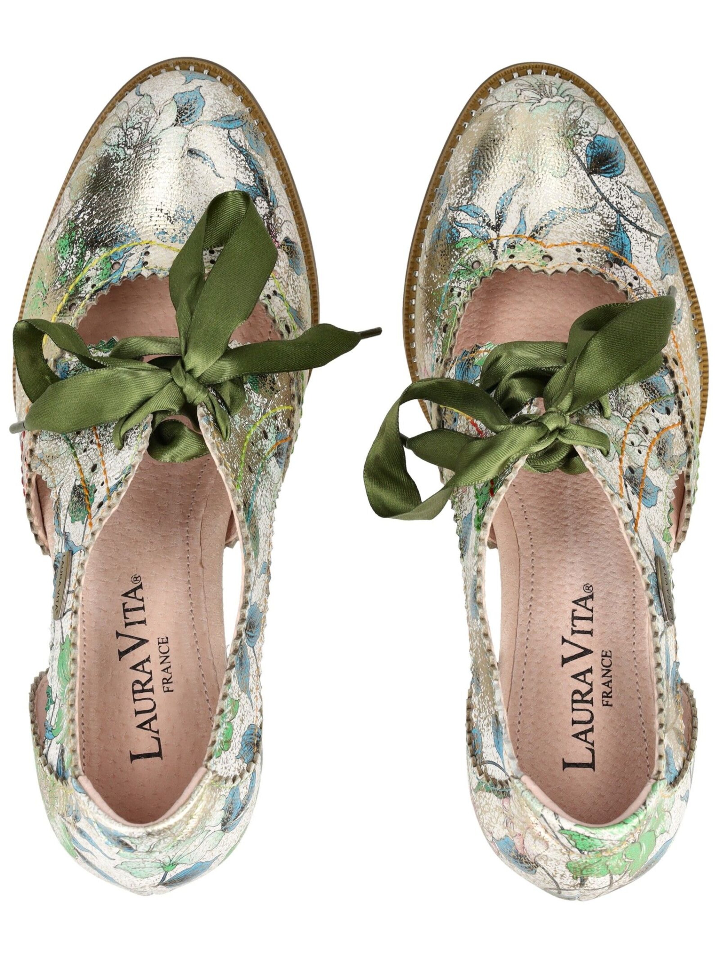 Laura Vita Pumps in Groen