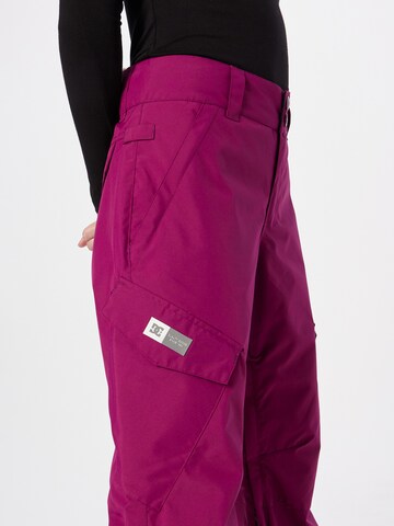 DC Shoes Regular Workout Pants 'NONCHALANT' in Purple