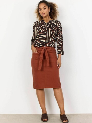 T-shirt ' SC_FELICITY AOP ' Soyaconcept en rouge