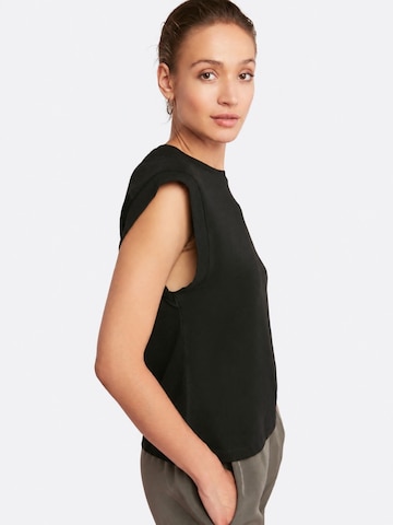 Ethiquet Shirt‌ in Schwarz