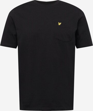 T-Shirt Lyle & Scott en noir : devant