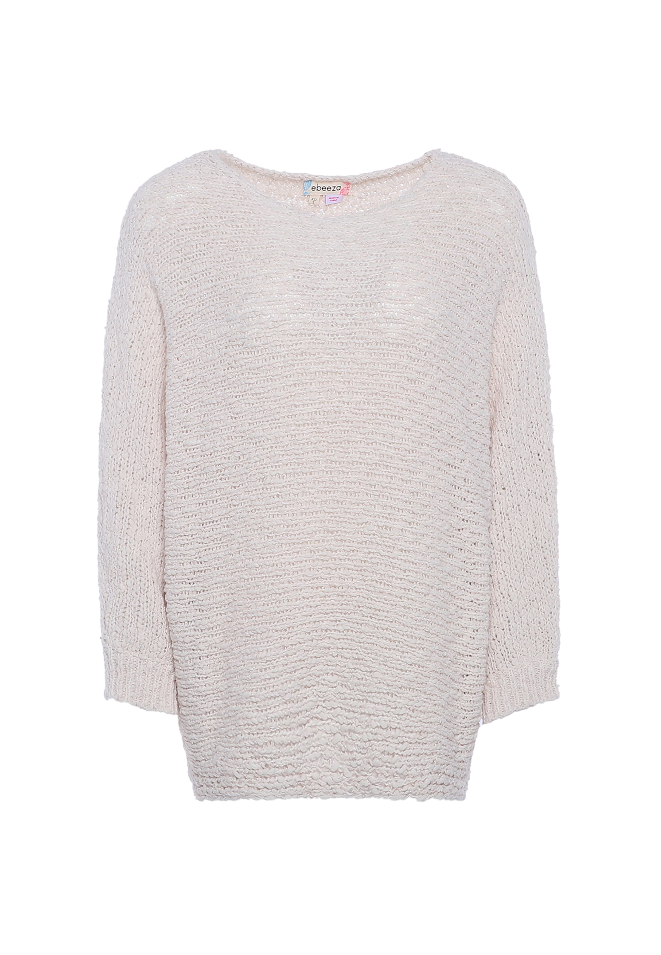 ebeeza Sweater in Beige: front