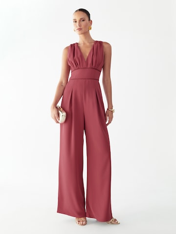 BWLDR Jumpsuit 'LYLE' i pink
