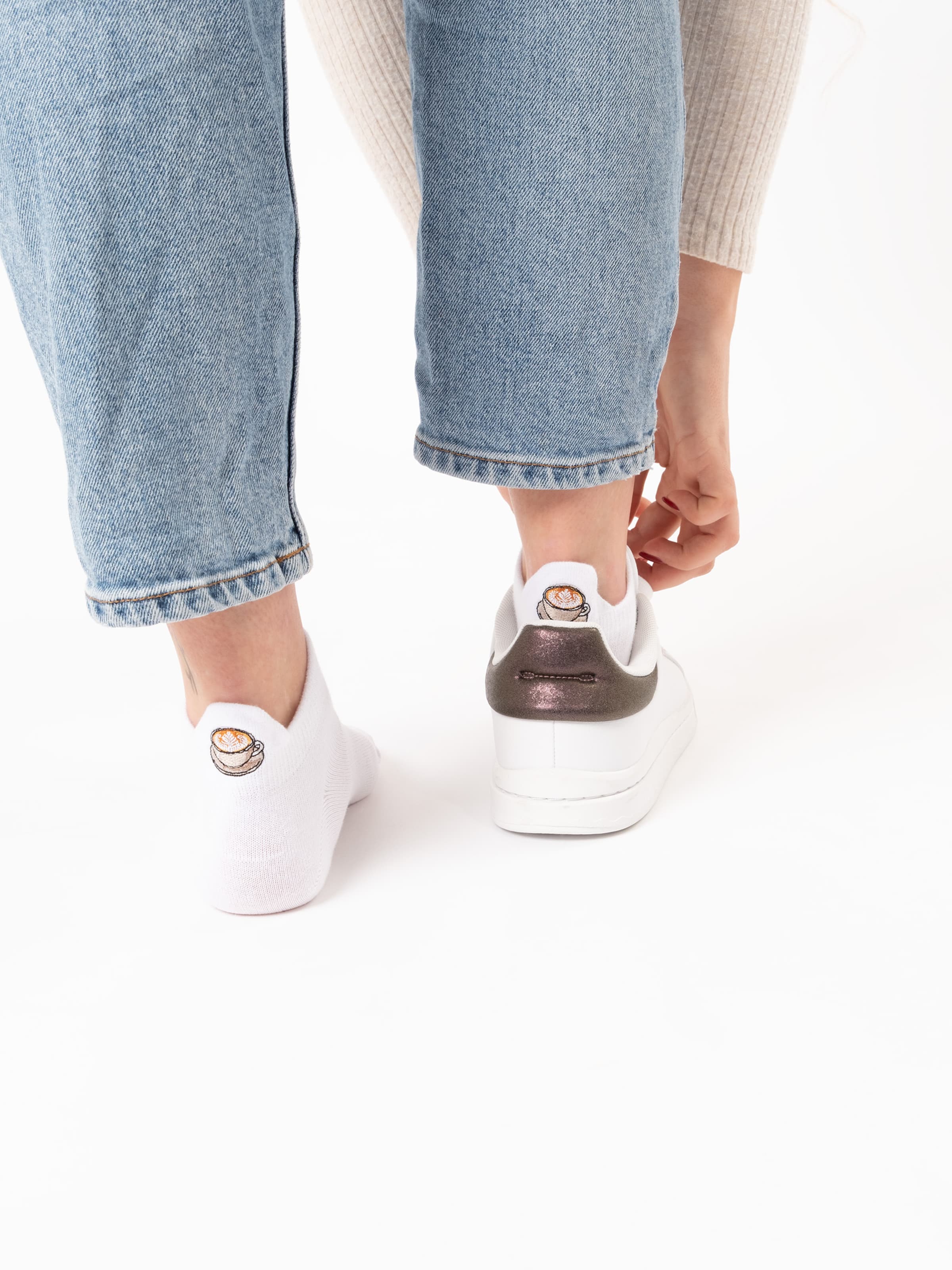 Occulto Socks 'Luca' in Brown
