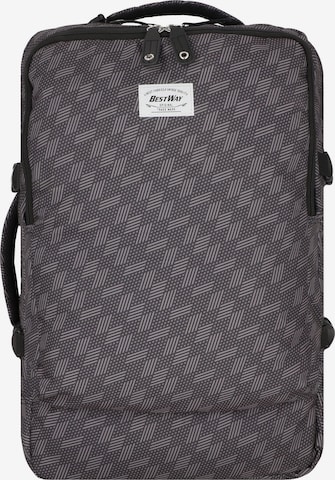 Worldpack Backpack in Grey: front