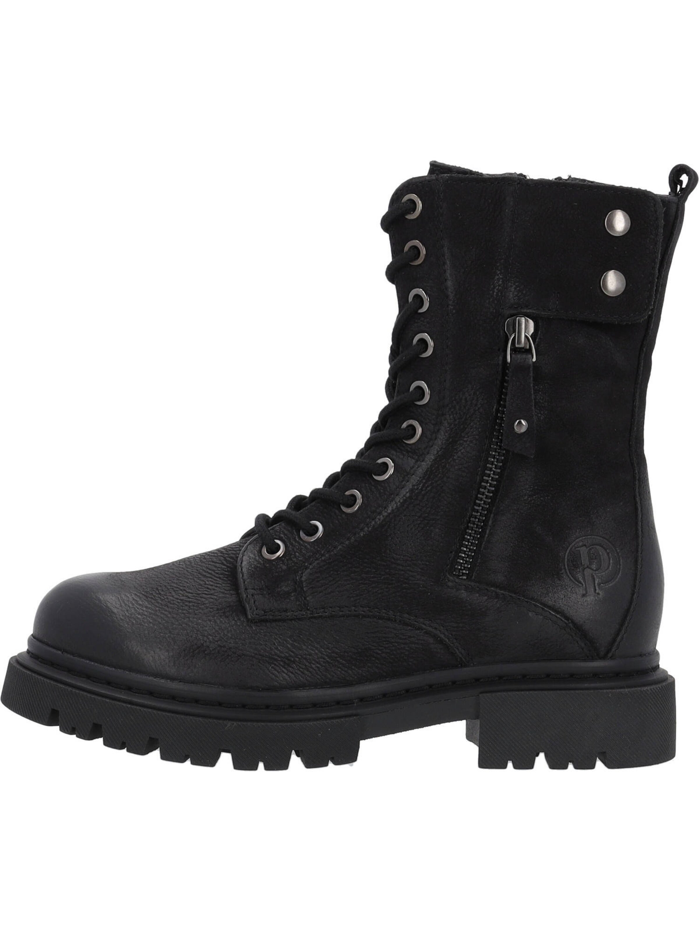 Bottines à lacets 'Zirje' Palado en noir