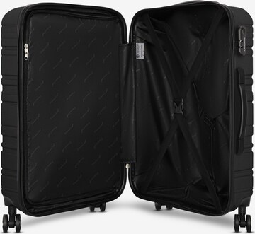CHECK.IN Suitcase Set 'Paradise' in Black