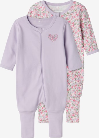 NAME IT Yöpuku värissä lila: etupuoli