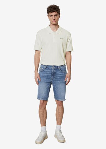 Marc O'Polo DENIM Regular Shorts 'Mats' in Blau