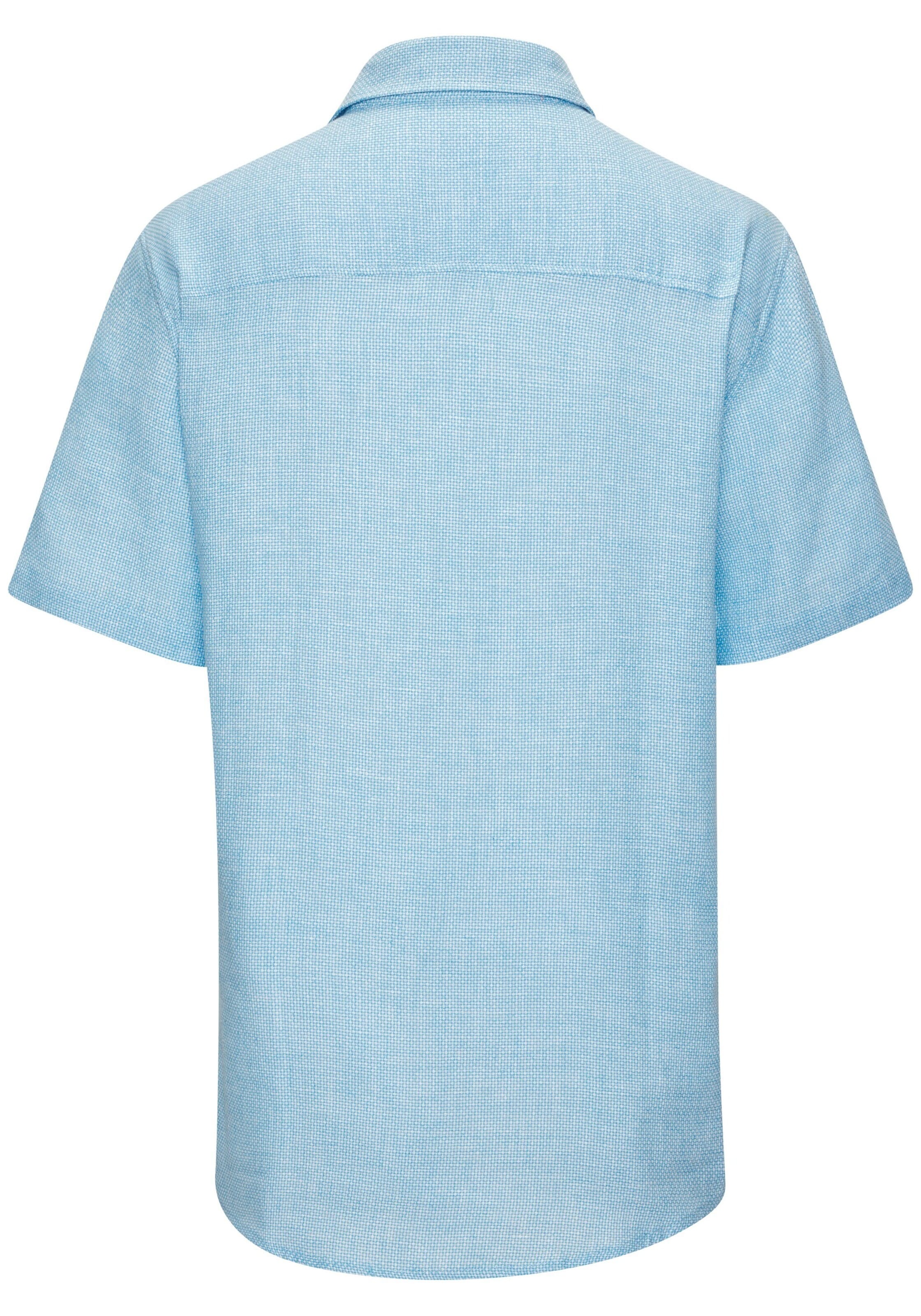 JOHN DEVIN Regular fit Button Up Shirt in Blue