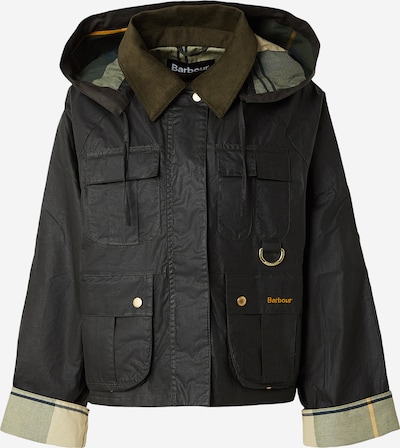 Barbour Välikausitakki 'Liza' värissä antrasiitti / khaki / oliivi / pastellinvihreä, Tuotenäkymä