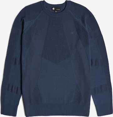 Pull-over G-STAR en bleu : devant