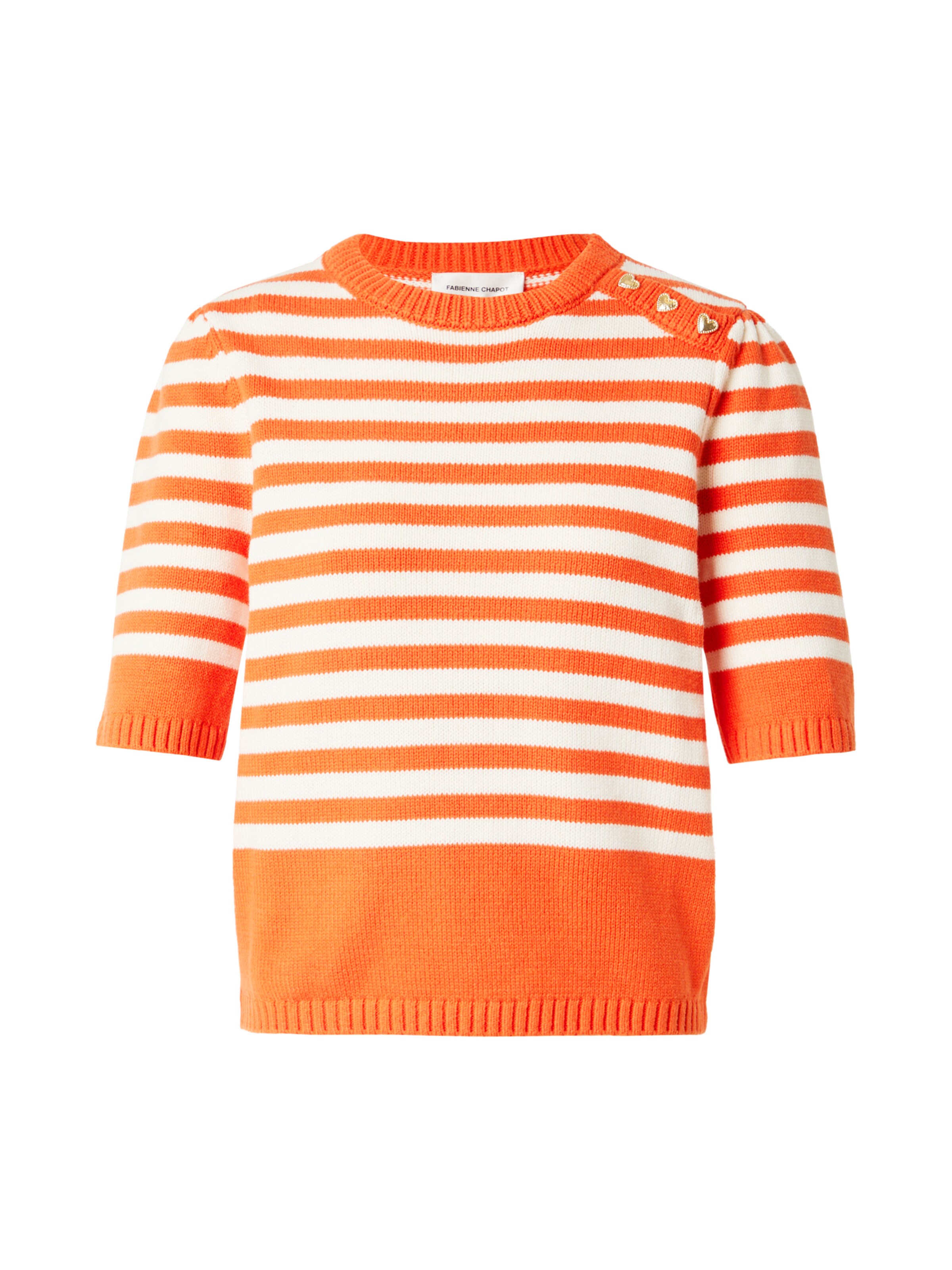 Fabienne Chapot Πουλόβερ 'Stine' σε πορτοκαλί: μπροστά
