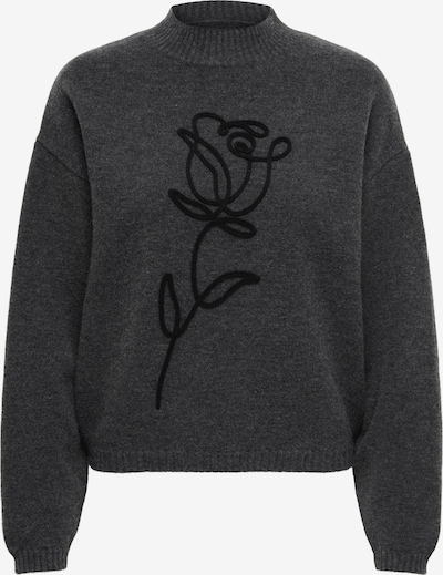 Megztinis 'ONLROSE' iš ONLY, spalva – tamsiai pilka / juoda, Prekių apžvalga