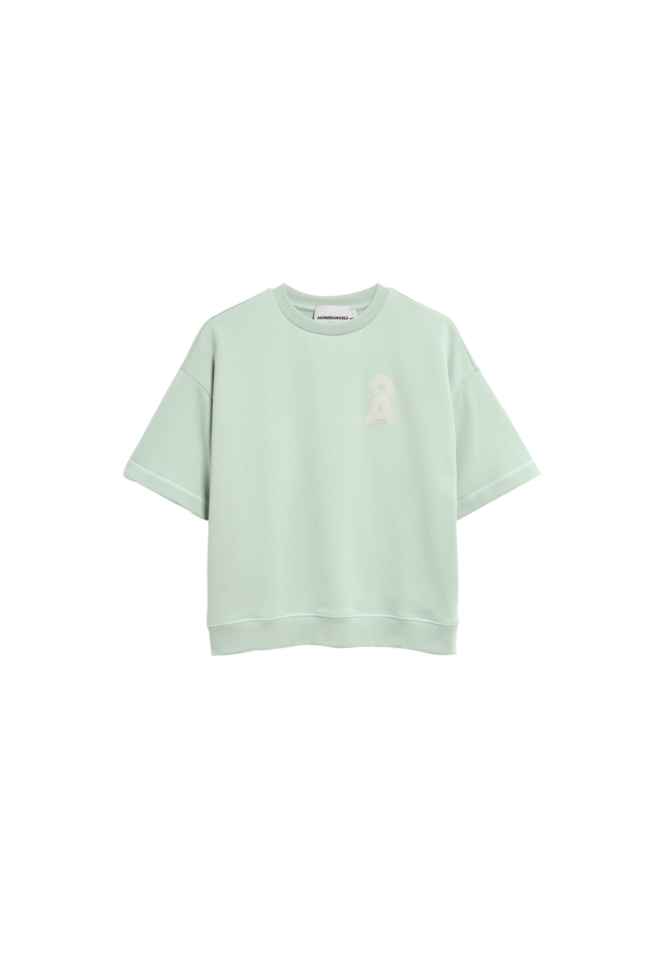 Sweat-shirt ARMEDANGELS en bleu : devant