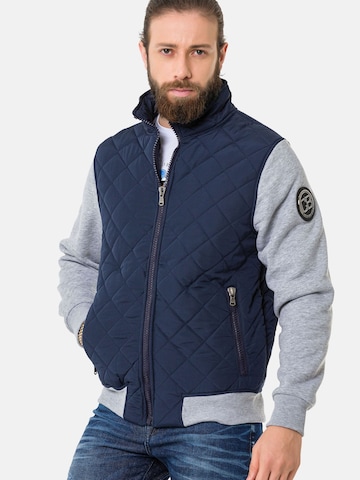 Veste mi-saison CIPO & BAXX en bleu : devant