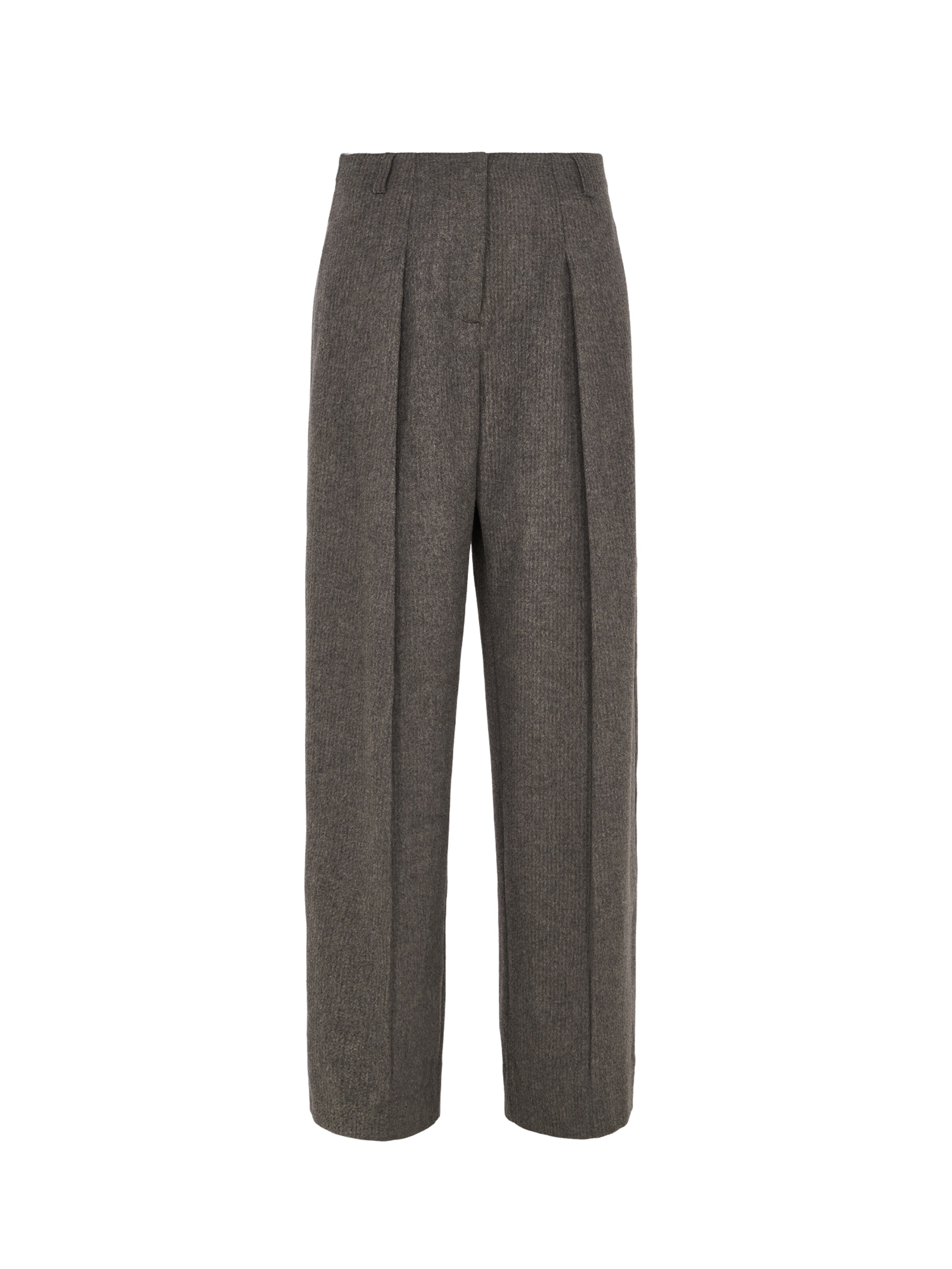 LeGer Studio Wide leg Pants 'Dajana' in Brown: front