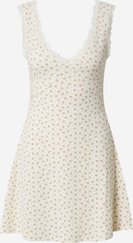 EDITED Summer Dress 'Ivory' in Beige: front