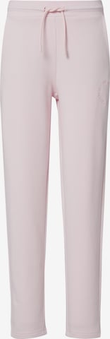 Pantalon comma casual identity en rose : devant