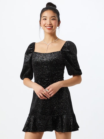 Miss Selfridge - Vestido de gala en negro: frente