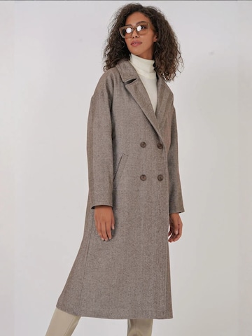 Bigdart - Sobretudo meia-estação em bege