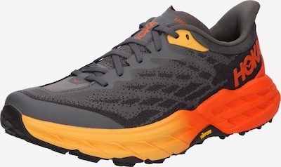 Hoka One One Chaussure de course 'SPEEDGOAT 5' en jaune foncé / gris foncé / rouge feu / noir, Vue avec produit