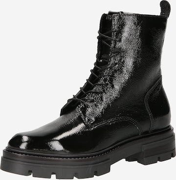 Bottines à lacets 'BEATRIX' MJUS en noir : devant