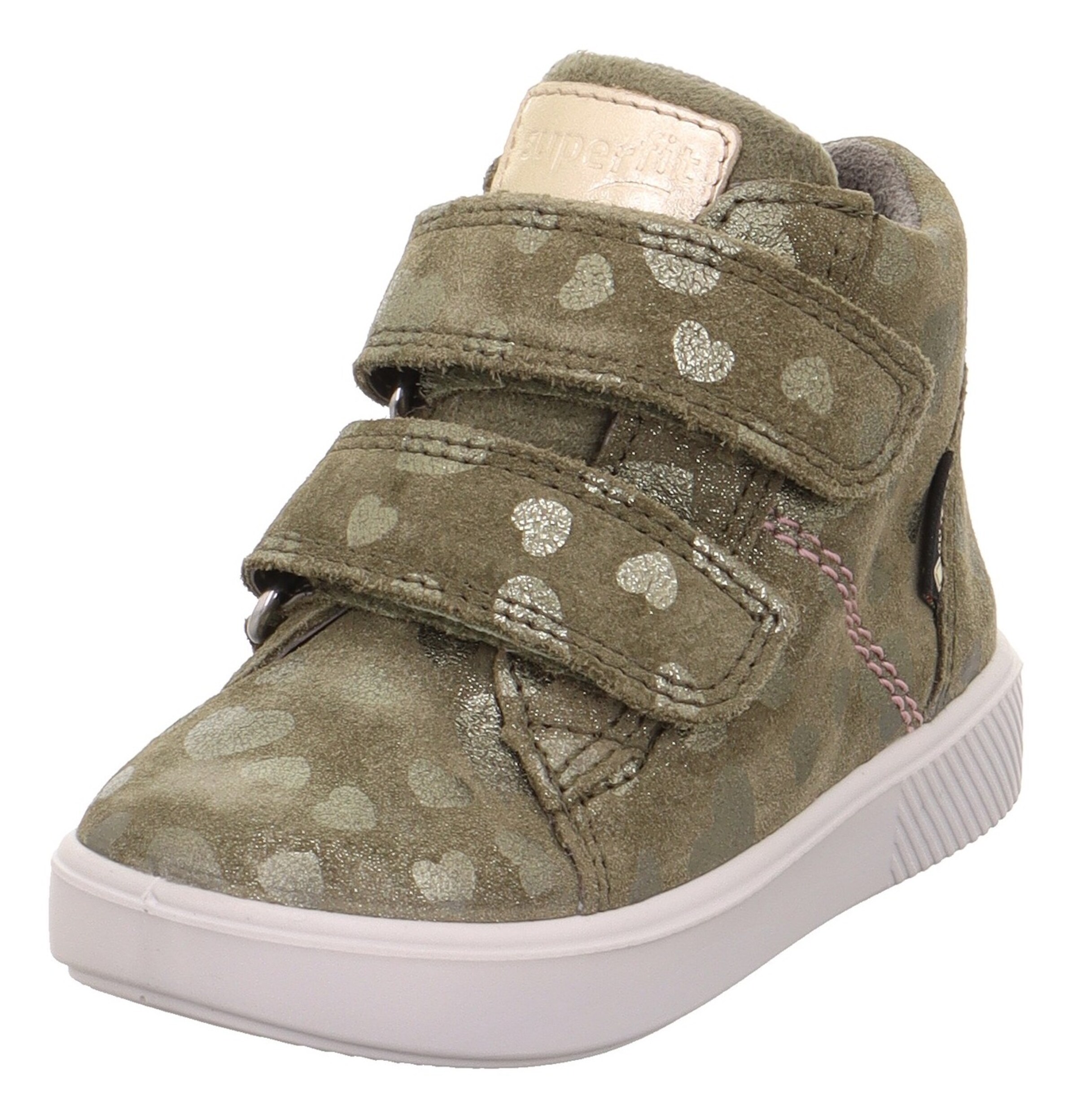 SUPERFIT Lauflernschuh in Grün: Vorderseite