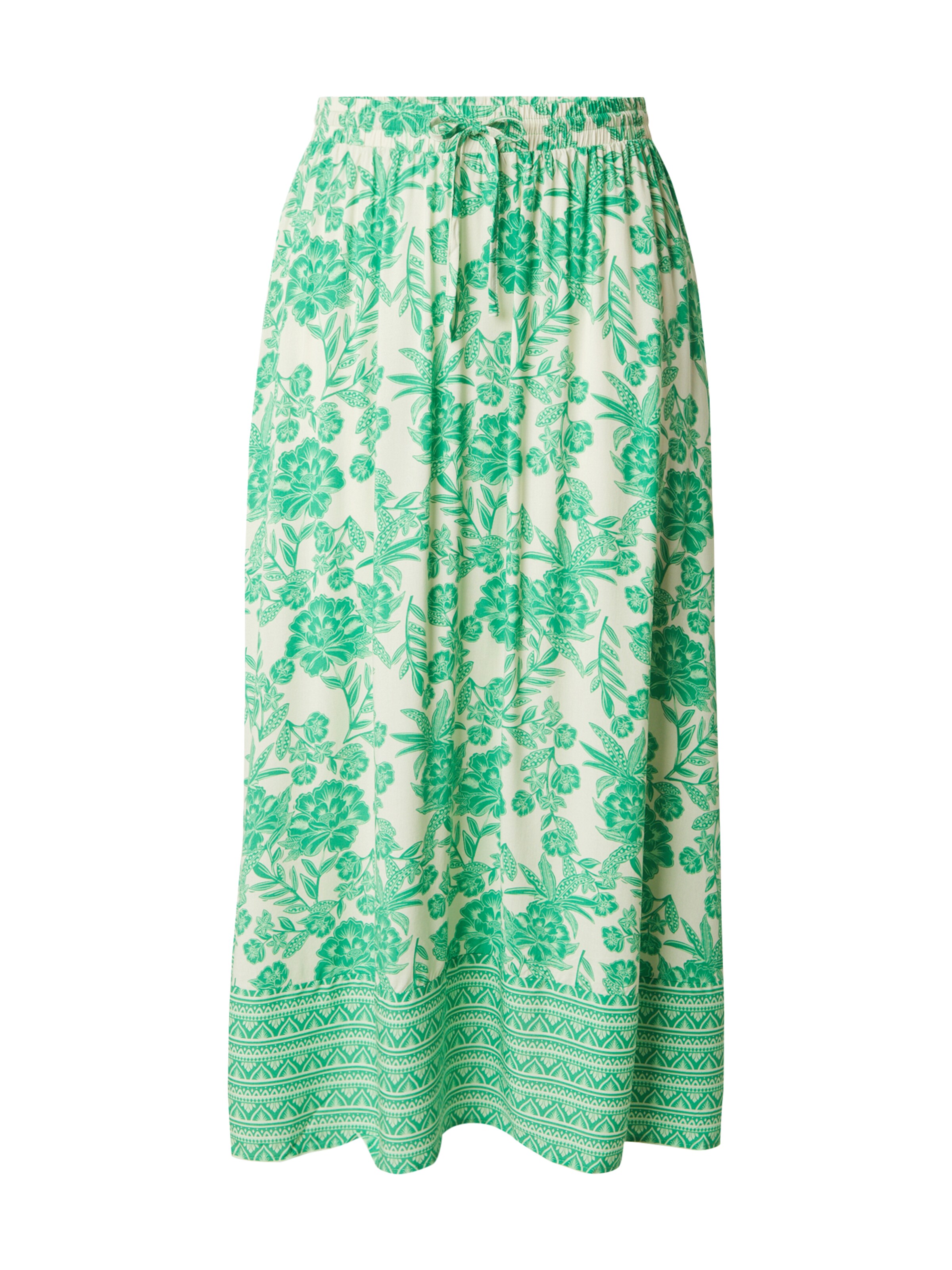 ONLY Carmakoma Kjol i grön: framsida