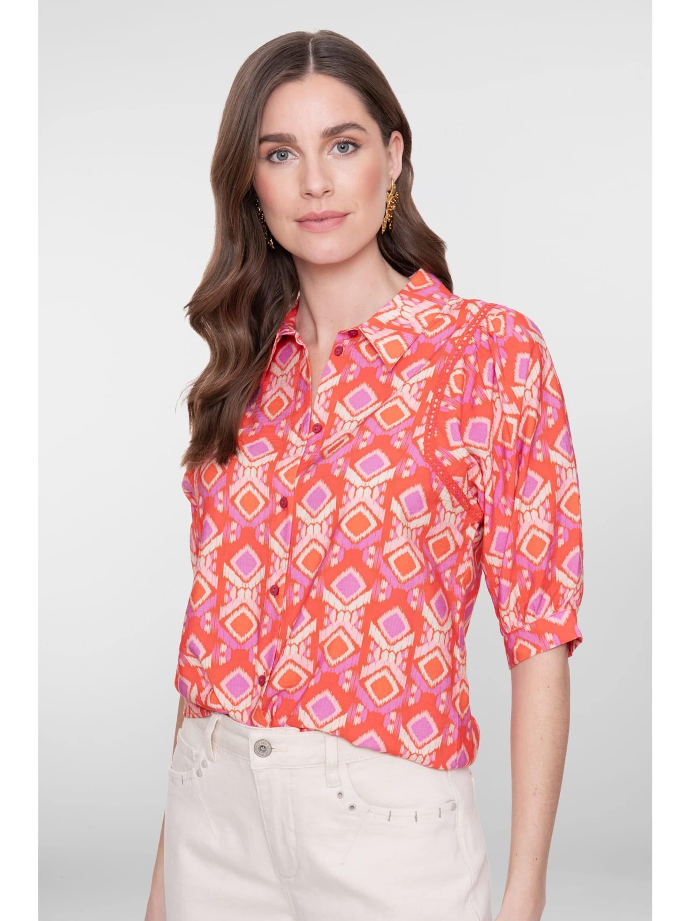 Geisha Blouse in Oranje