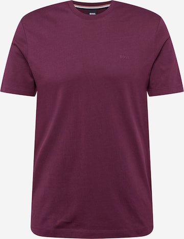 BOSS Black - Camiseta 'Thompson 01' en lila: frente