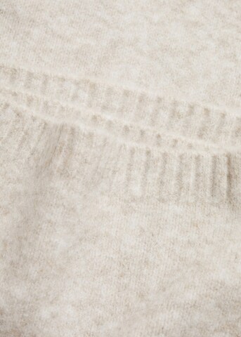 MANGO Wide Leg Hose 'Camila' in Beige