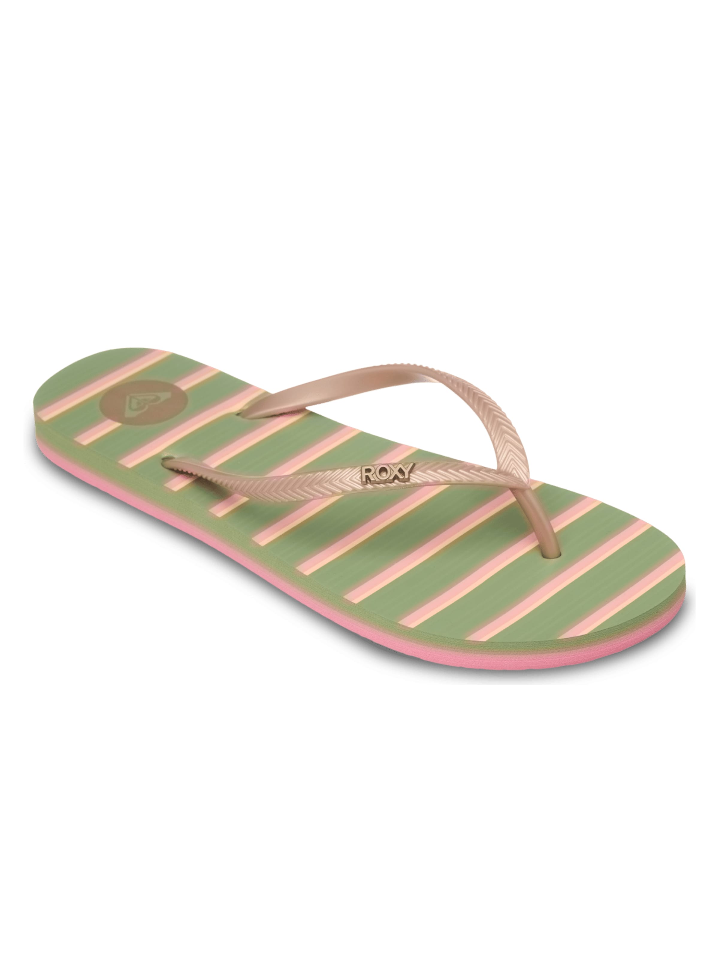 ROXY T-Bar Sandals 'Mauricia' in Green: front