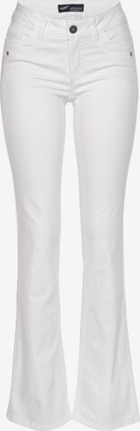 ARIZONA Flared Jeans 'Arizona' in White: front