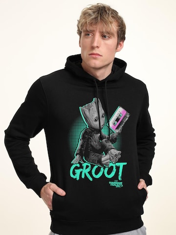 marvel Sweatshirt in Black