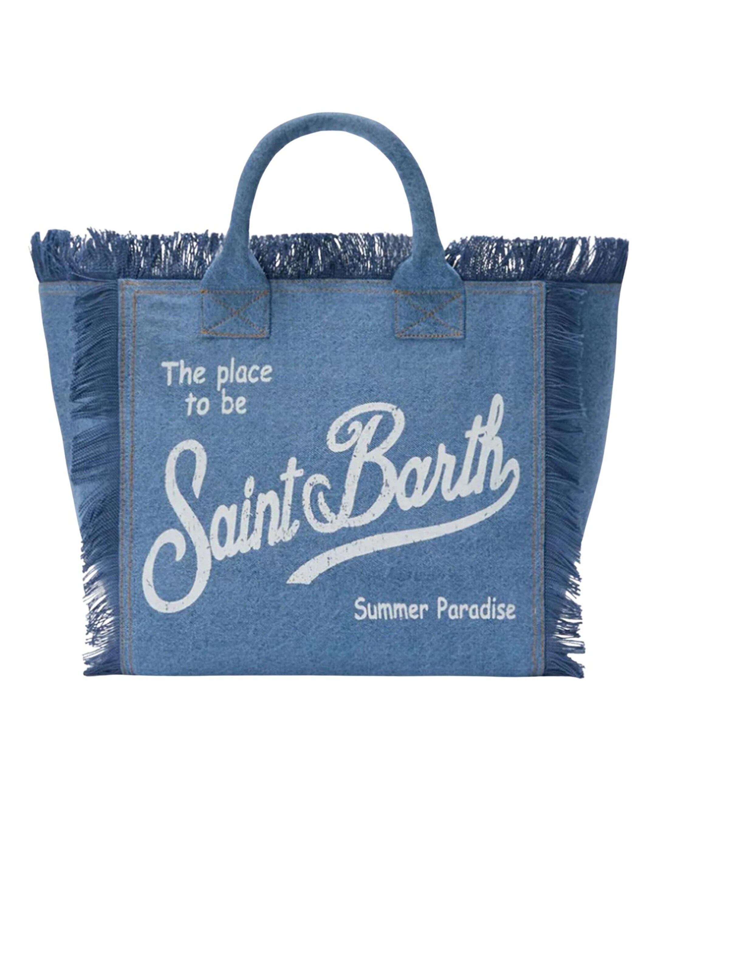 MC2 Saint Barth Shopper in Blue: front