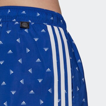 ADIDAS SPORTSWEAR Boardshorts 'Mini Logo Clx' in Blauw