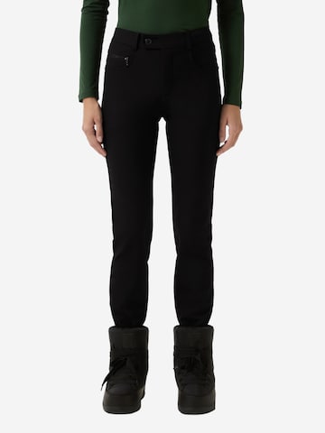 BOGNER Slim fit Pants 'Lindy' in Black: front