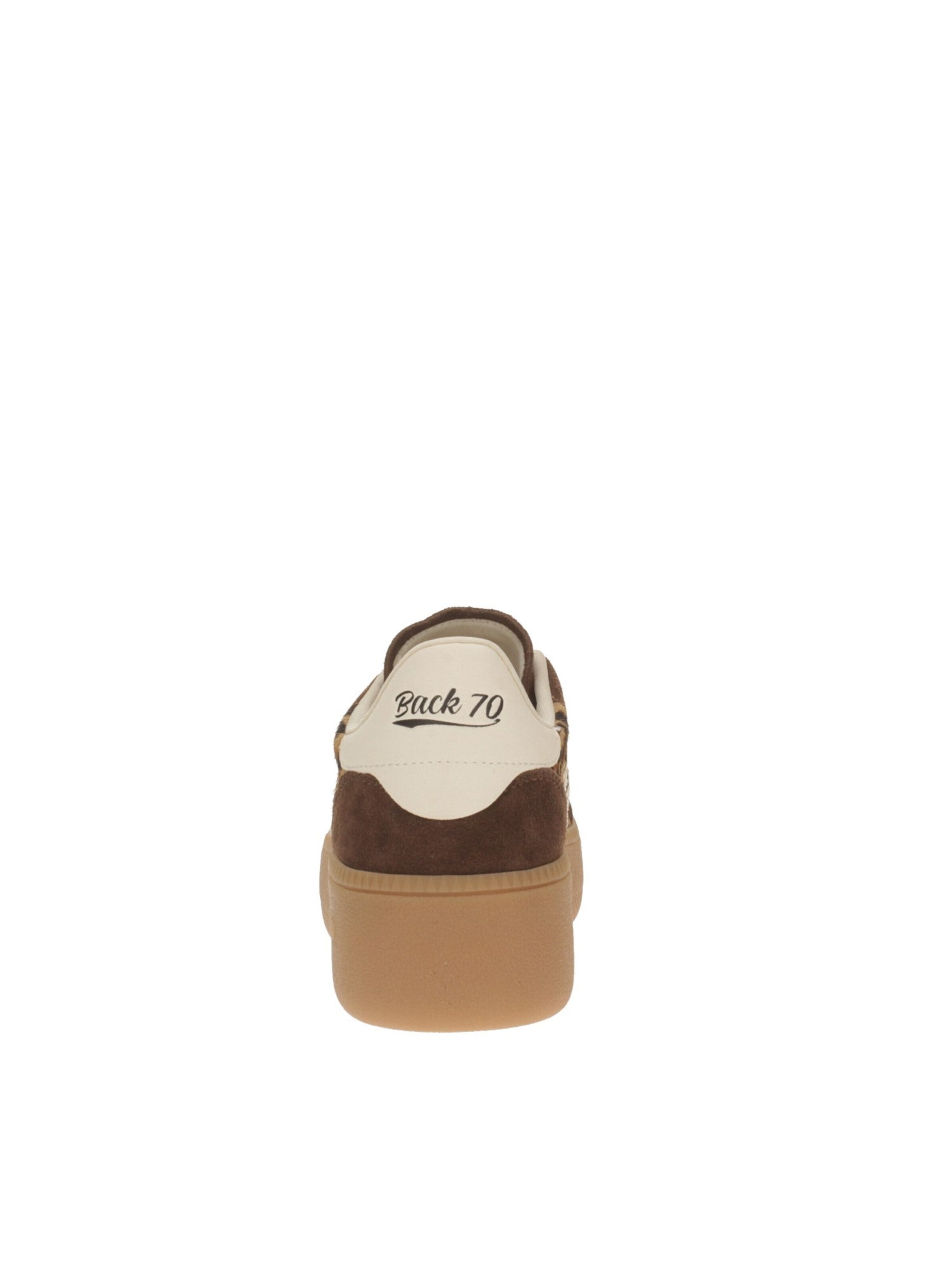 Sneaker bassa 'Back70 Sneakers XXL Fur Leo' di BACK 70 in marrone