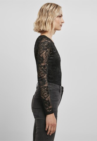 Urban Classics Shirt bodysuit in Black