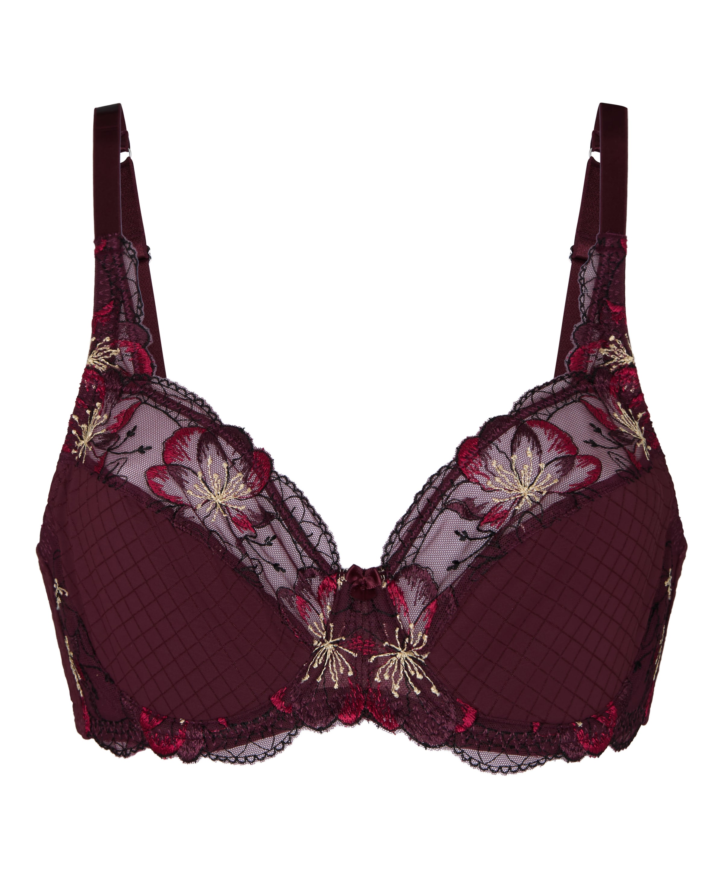 Hunkemöller Push-up Bra in Purple: front